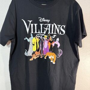 Disney Villains Black Graphic Tee – Size XL – Cruella • Maleficent • Ursula